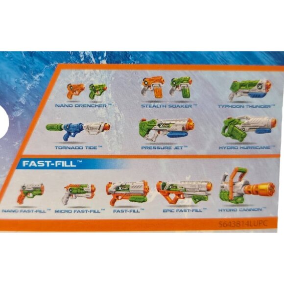 Zuru XShot 2022 Nano Drencher 80ml/ 3 Fl OZ 16 Ft PI (ages 4+) New - Picture 5 of 6